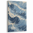 Dynamic Waves Coastal Wall Art - Nautical Ocean Decor for Interiors