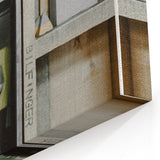 Charming Kitchen Shelves - Rustic Home Decor Art
