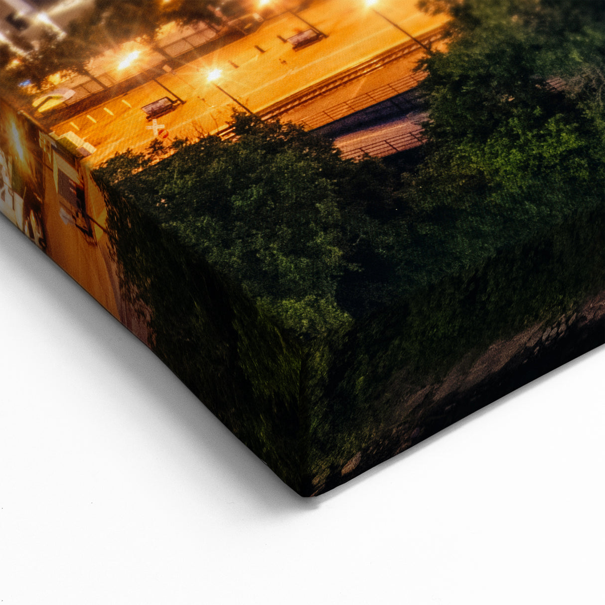 Nashville Skyline and Downtown Lights - Vibrant Cityscape Wall Art