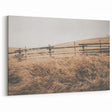 Farmhouse Wall Art: Rustic Fence & Field - Country Style Decor
