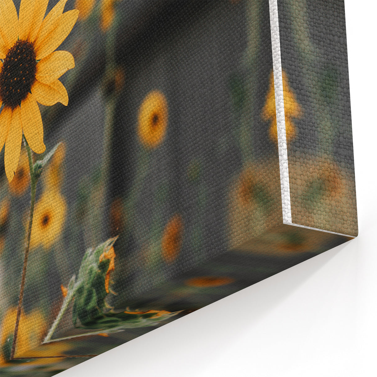 Rustic Wall Art - Sunflower Bloom Farmhouse Decor for Rustic Homes