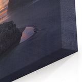 Haystack Rock Canvas Prints - Twilight Scenic Oregon Coast Wall Art