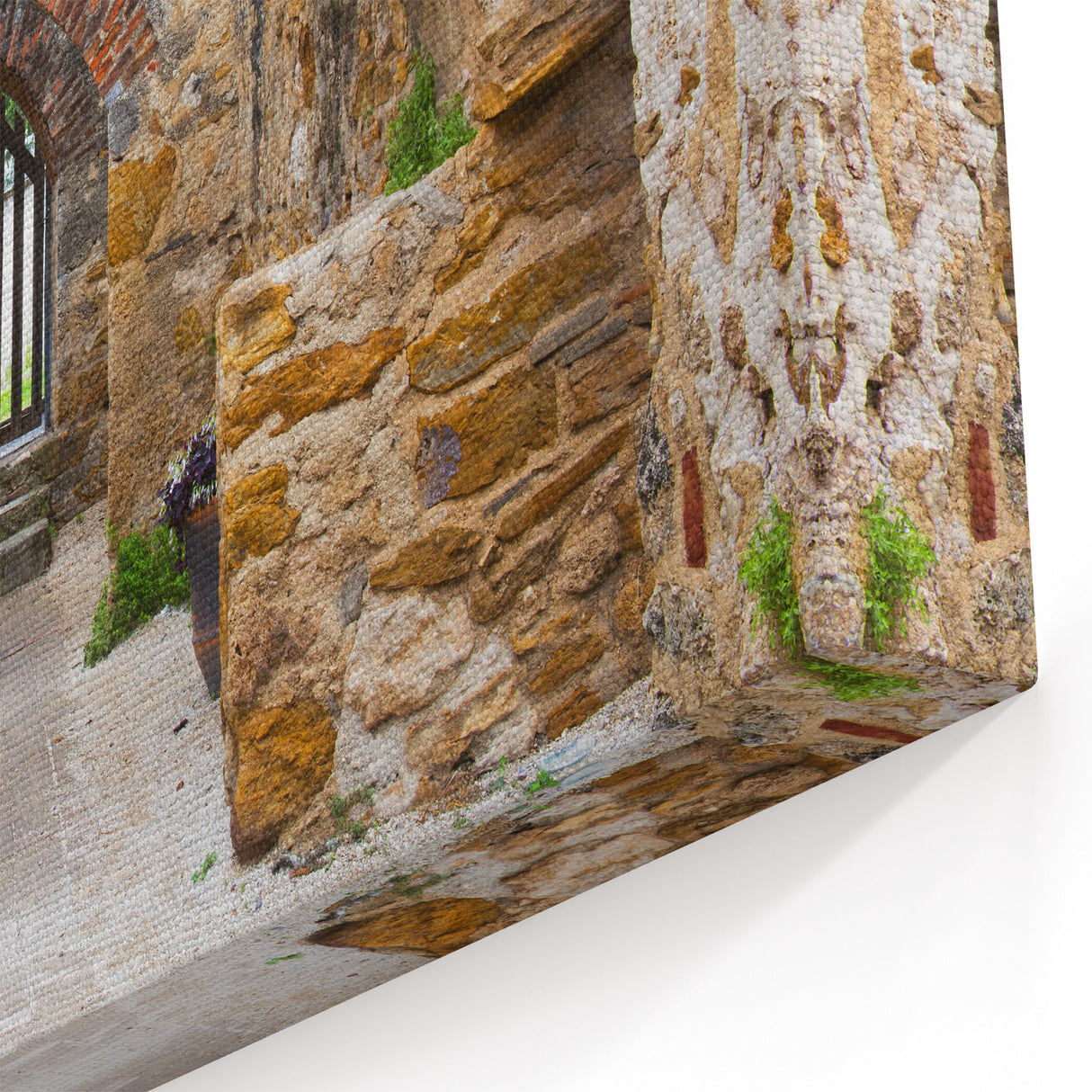 Alamo Artwork - Texas Historic Landmarks Scenic San Antonio Canvas Art