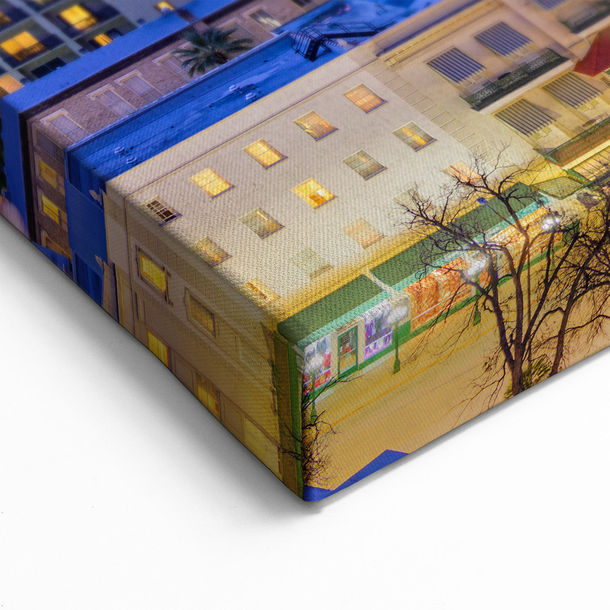 San Antonio Riverwalk Canvas - Texas Cityscape Skyline Wall Art