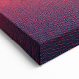 Cannon Beach Seascape Wall Art - Vibrant Sunset with Haystack Rock