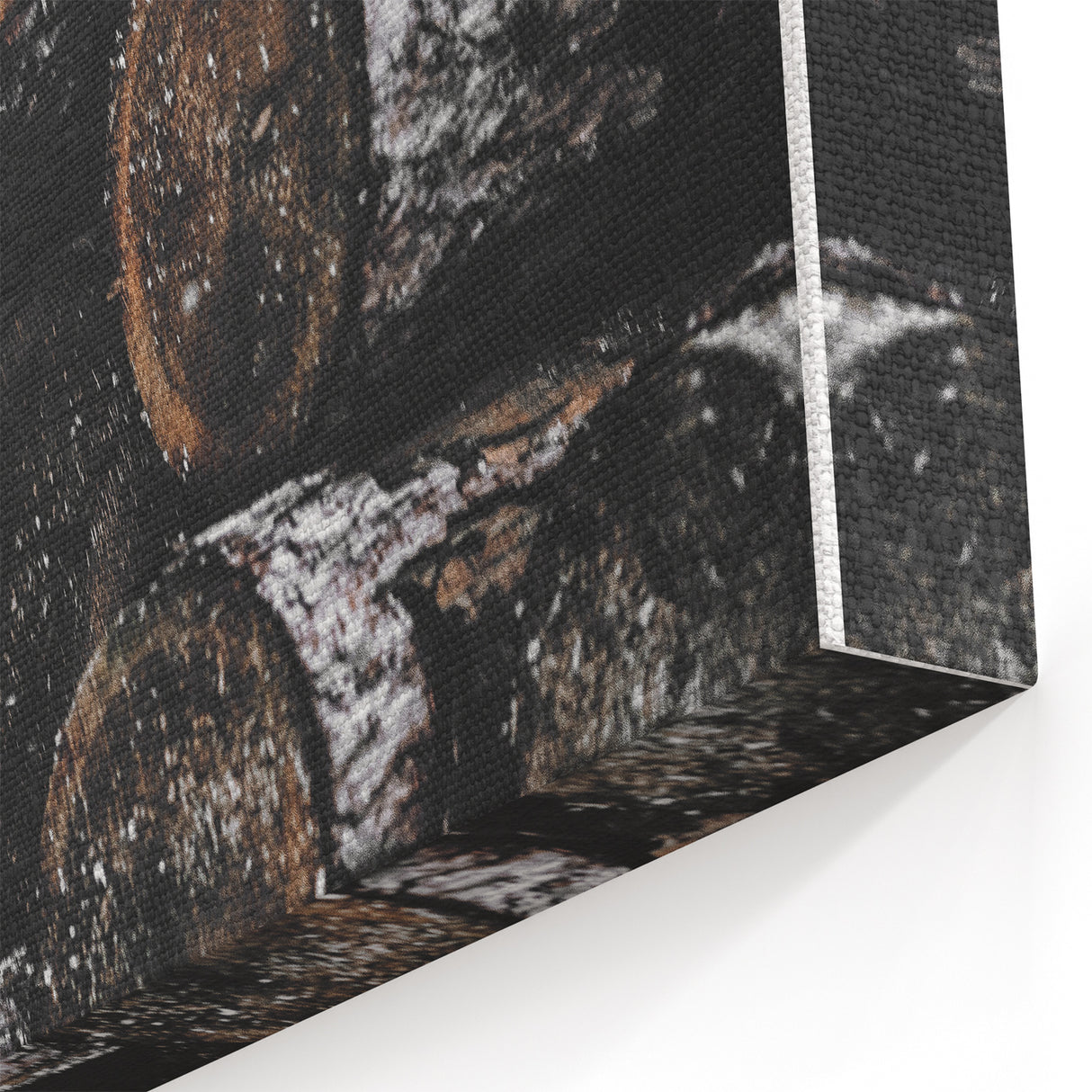 Rustic Wall Art - Stacked Logs Farmhouse Decor for Cozy Rustic Homes