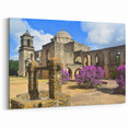 San Antonio Wall Art - Historic Mission Landmark Texas Canvas Print