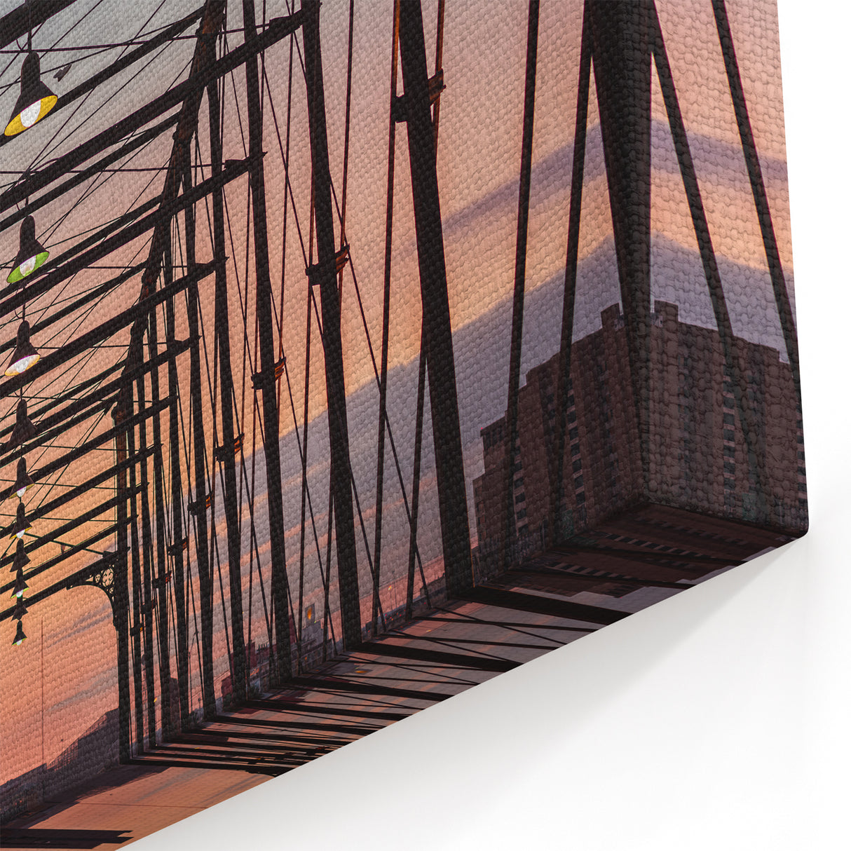 Scenic San Antonio Posters - Historic Bridge at Sunset Texas Wall Art