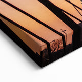 Scenic San Antonio Posters - Historic Bridge at Sunset Texas Wall Art