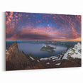 Photographic Prints of Crater Lake - Majestic Sunset and Night Sky