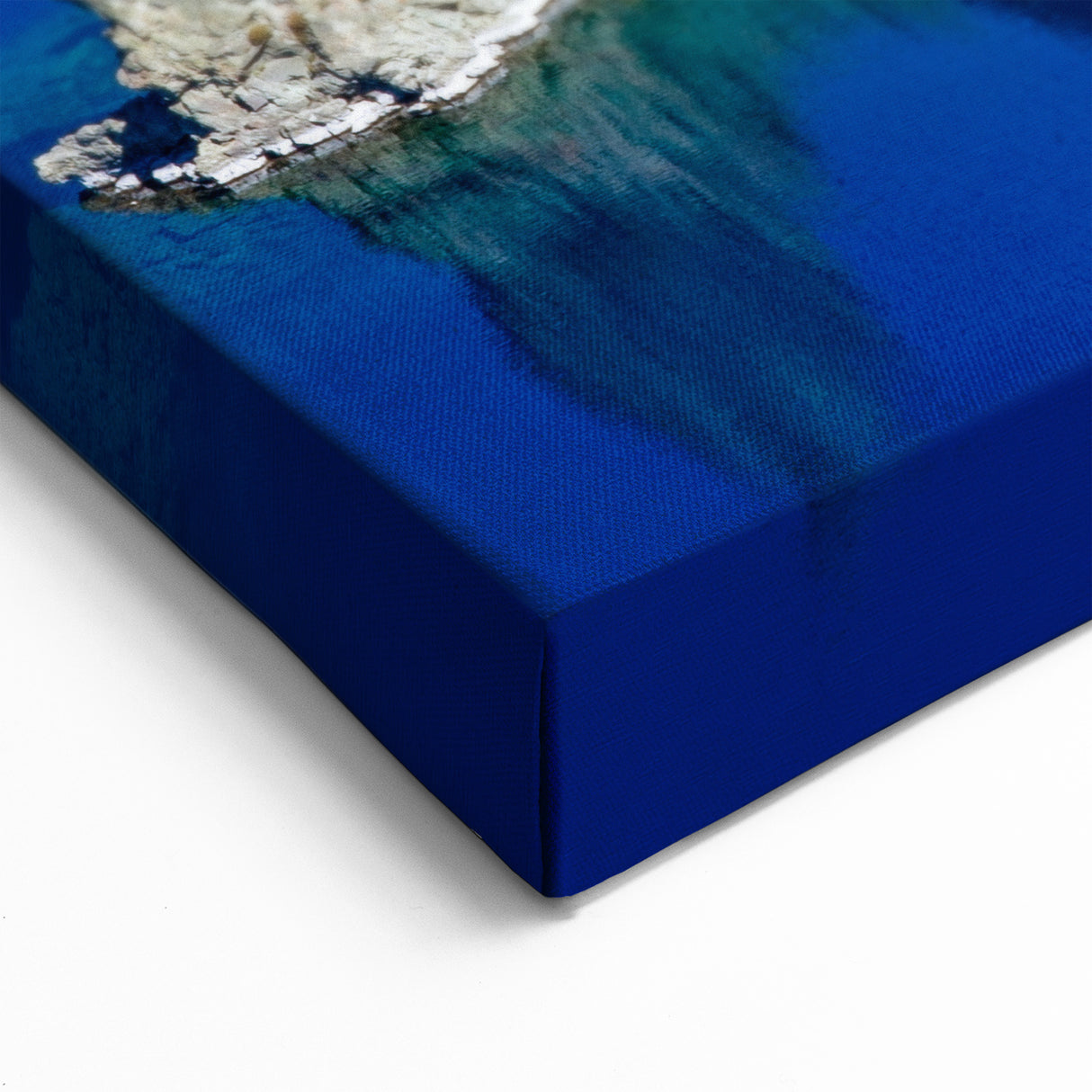 Custom Crater Lake Acrylic Art - Phantom Ship Island Close-Up