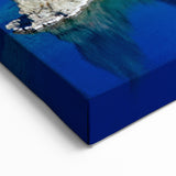 Custom Crater Lake Acrylic Art - Phantom Ship Island Close-Up