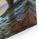 Upper Peninsula Wall Art – Cave Sunset View on Lake Superior