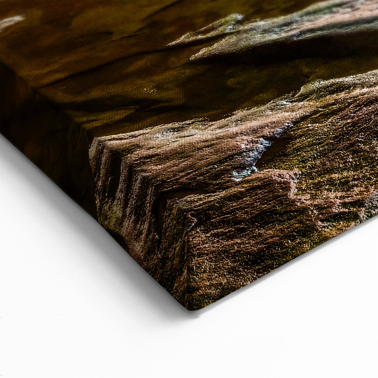 Upper Peninsula Wall Art – Cave Sunset View on Lake Superior