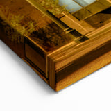 Memphis Wall Art - Stunning Poplar Avenue Tennessee Skyline Canvas Print