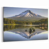 Mount Hood Framed Art Prints - Serene Reflection Landscape Decor