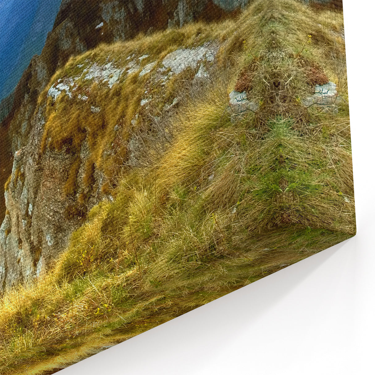 Romania Wall Art - Carpathian Mountains Landscape on Canvas Print