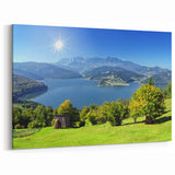 Transylvania Landscape Prints - Stunning Lake View Romanian Wall Art