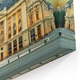 Romanian Scenery Canvas - Bucharest Historical Landmark Art Print