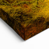 Golden Multnomah Falls Canvas Wall Art - Autumn-Inspired Scenic Decor