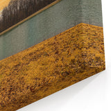 Tennessee Wall Art - Golden Sunset Over Lake and Trees Landscape Canvas