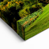 Romania Wall Art - Stunning Carpathian Mountains and Lake View Canvas