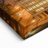 Memphis Skyline Canvas - Nighttime Downtown City Lights Tennessee Art Print