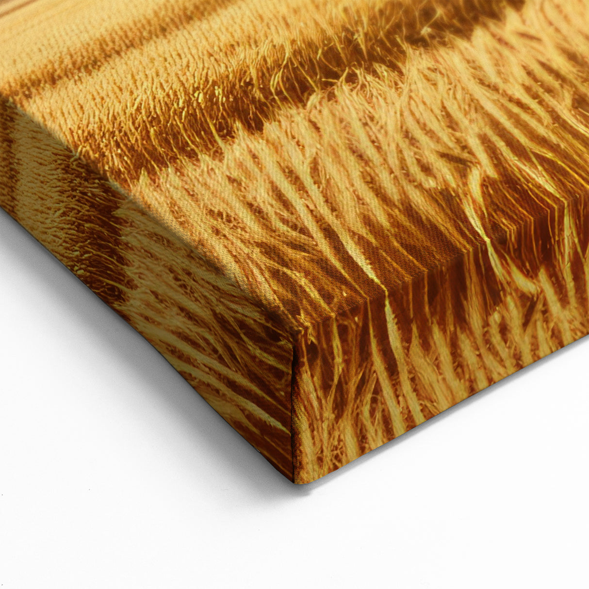 Red Barn and Golden Wheat Fields - Scenic North Dakota Wall Art Prints