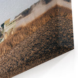 Farmhouse Wall Art: Combine Harvester in Field - Rustic Country Decor
