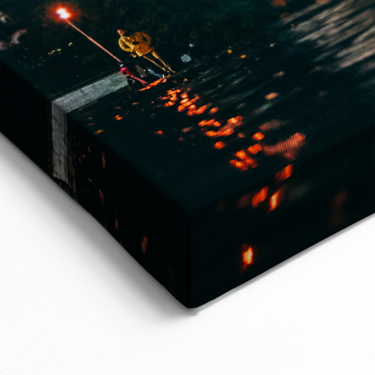 Moscow Photography Prints - Night View of Red Square and St. Basil’s