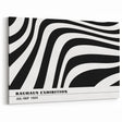 Bohemian Wall Art | Black & White Eclectic Boho Decor Canvas Print