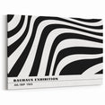 Bohemian Wall Art | Black & White Eclectic Boho Decor Canvas Print