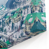 Sochi Wall Art - Scenic Sochi Canvas Prints of Winter Mountain Village
