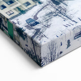 Sochi Wall Art - Scenic Sochi Canvas Prints of Winter Mountain Village