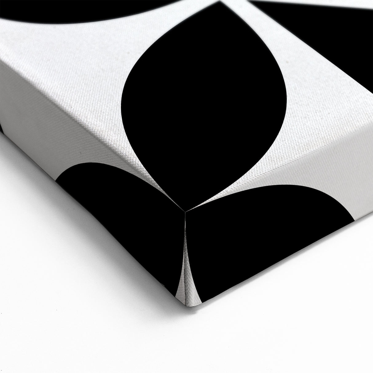 Bohemian Wall Art | Modern Monochrome Geometric Boho Canvas Print