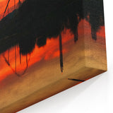 Sochi Landscape Art - Scenic Sochi Canvas Prints of Sunset Amusement Park