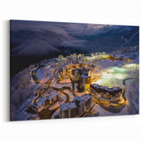 Sochi Wall Art - Scenic Sochi Landscape Art of Snowy Mountain Resort