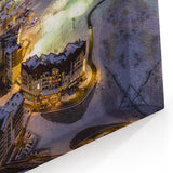 Sochi Wall Art - Scenic Sochi Landscape Art of Snowy Mountain Resort