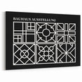 Bohemian Wall Art | Intricate Black & White Geometric Boho Canvas Print
