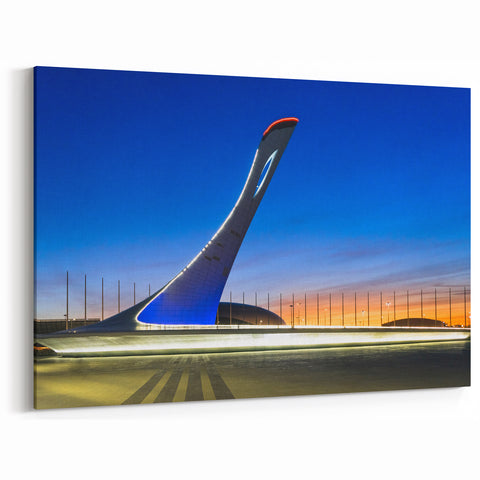 Sochi Photography Prints - Scenic Sochi Wall Art of Olympic Torch