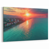 Sochi Photography Prints - Scenic Sochi Landscape Art of Sunset Coastline