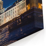 St. Petersburg Canvas Prints - Illuminated Historic Building