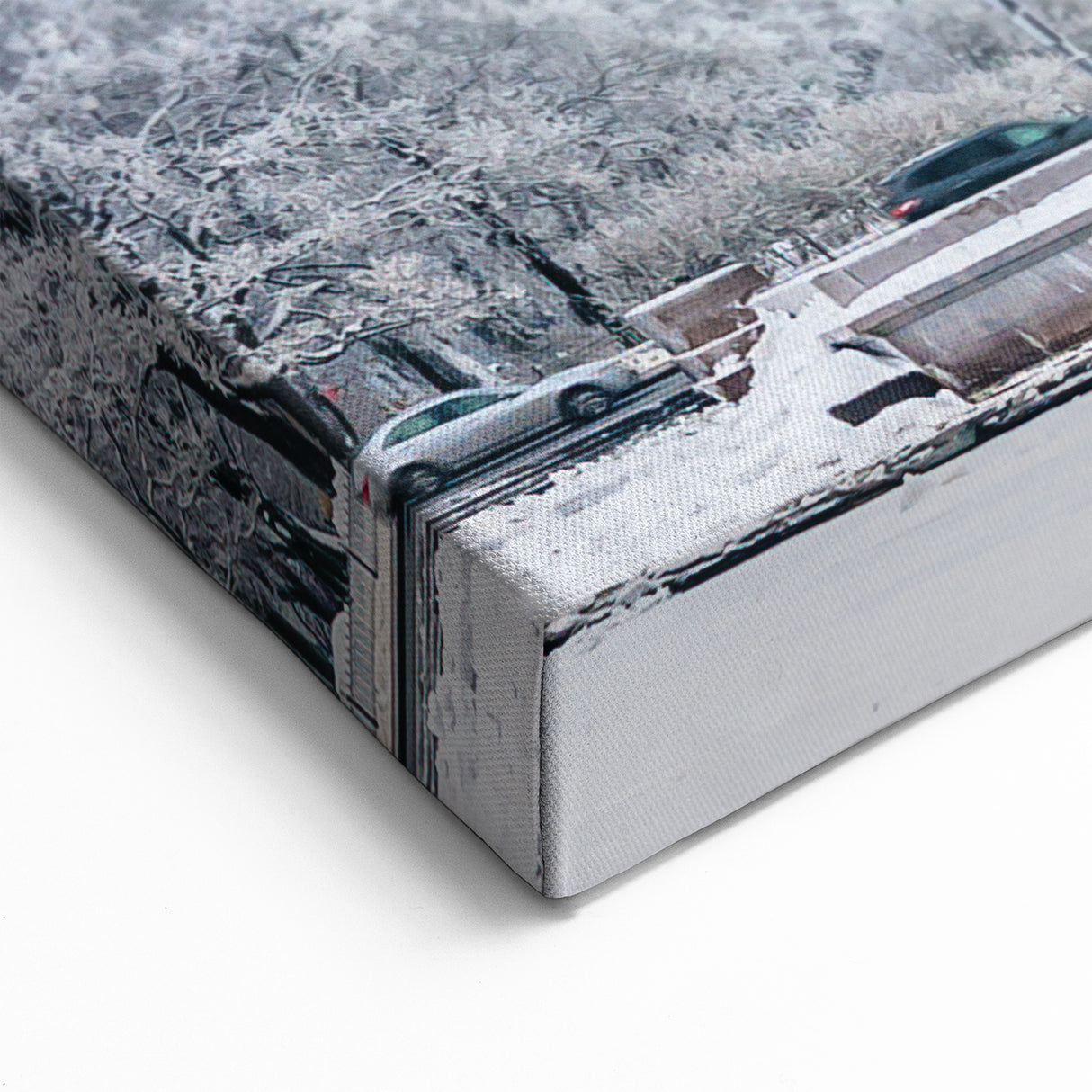 St. Petersburg Canvas Prints - St. Isaac's Cathedral Winter Scene