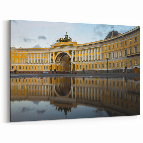 St. Petersburg Framed Art - General Staff Building Reflection