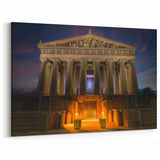 Nashville Parthenon at Night - Iconic Landmark Wall Art Print