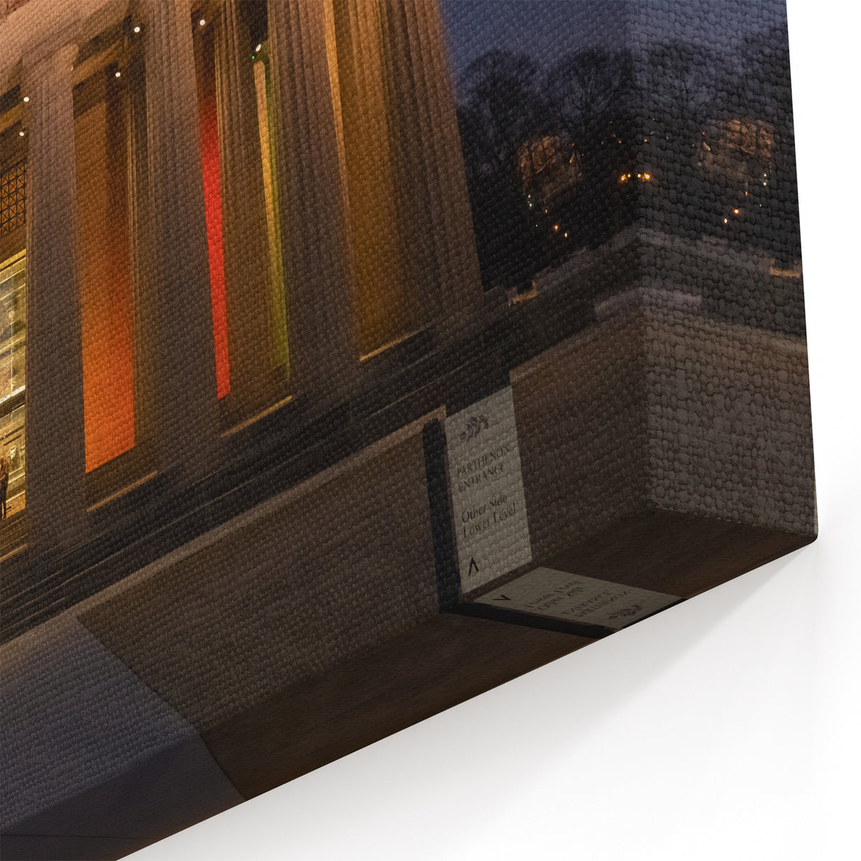 Nashville Parthenon at Night - Historic Tennessee Landmark Wall Art
