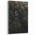 Hidden Sanctuary - Rustic Forest Retreat Art Print