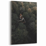 Hidden Sanctuary - Rustic Forest Retreat Art Print