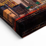 Dallas Skyline Wall Art - Iconic Texas Urban Landscape Canvas Decor