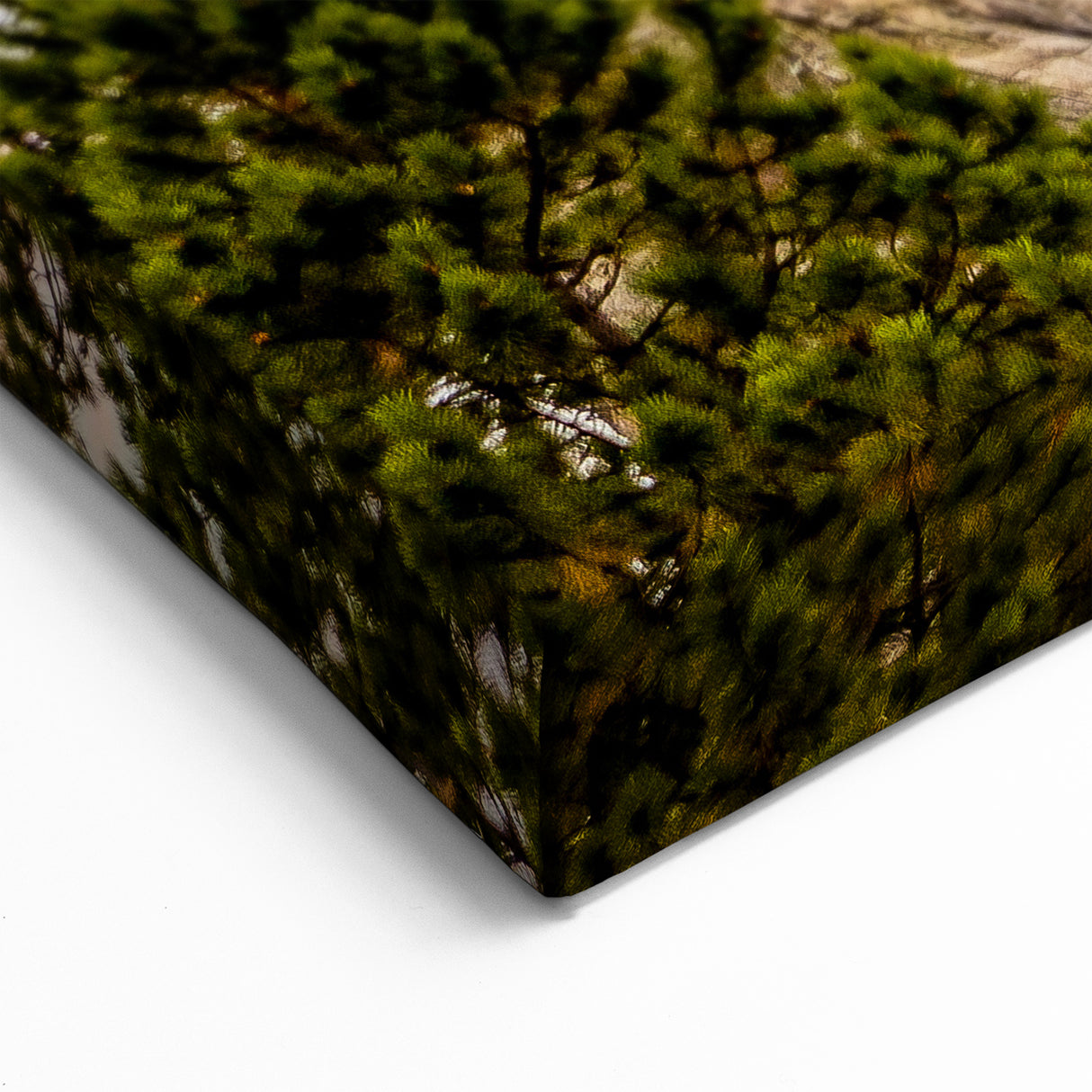 Mount Rushmore Framed Canvas - Presidential Landmark at Vibrant Sunset